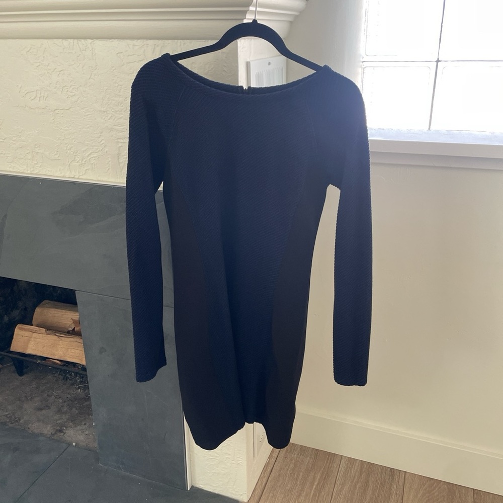 Armani exchange blue fitted dress size M